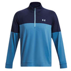 416050-Black-Navy-Blizzard-Under-Armour-Mens-Storm-Half-Zip-Golf-Mid-Layer-5