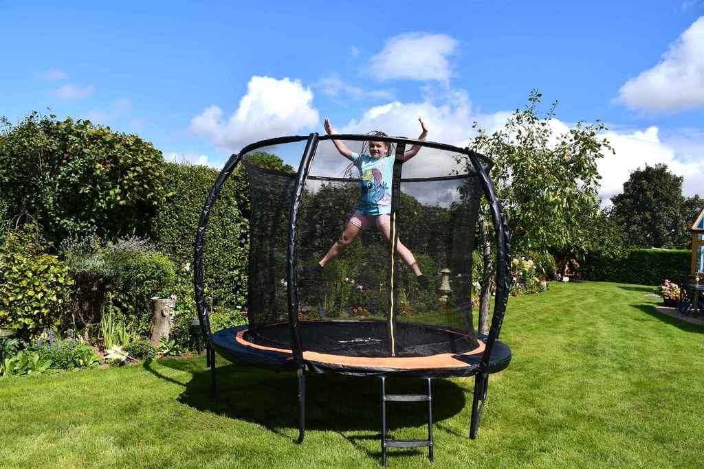Evo-X Trampoline With Safety Zip Netted Enclosure-3