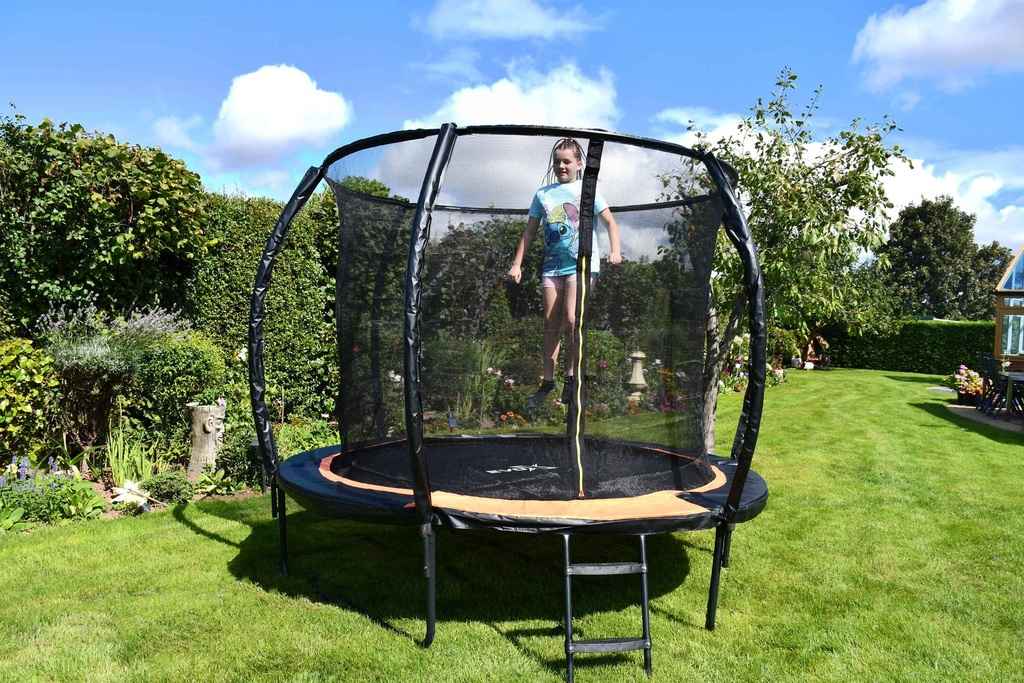 Evo-X Trampoline With Safety Zip Netted Enclosure-4