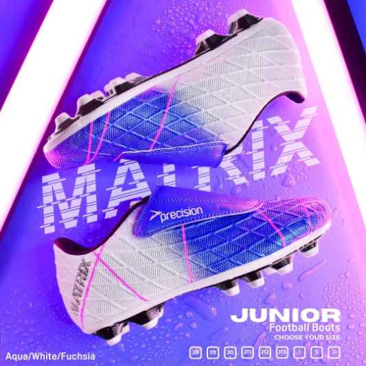 Precision Matrix Junior Football Boots FG-10