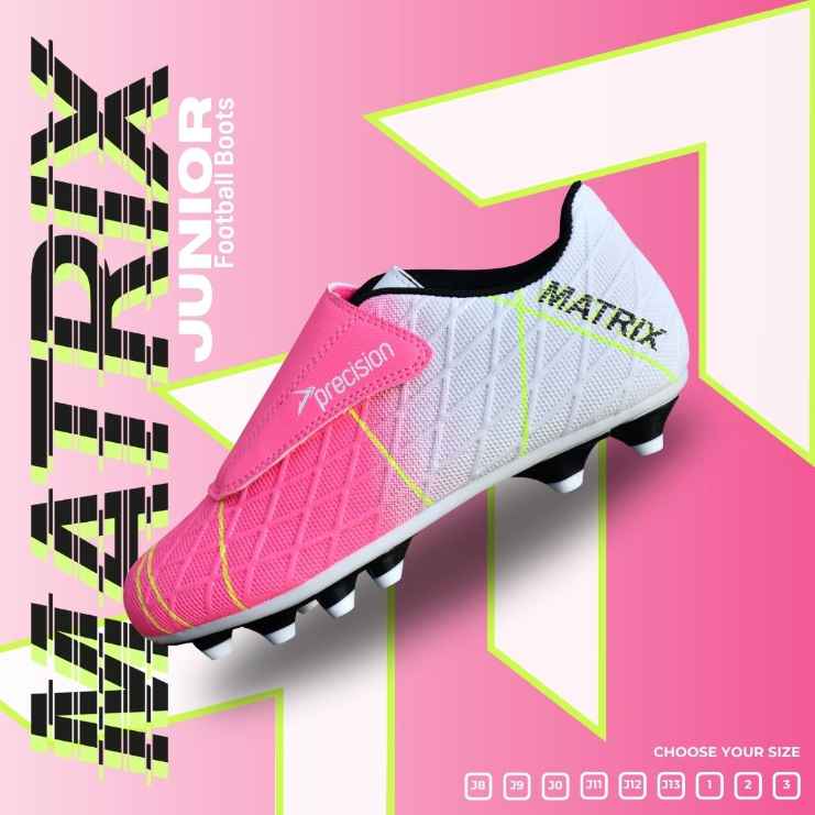 Precision Matrix Junior Football Boots FG-4