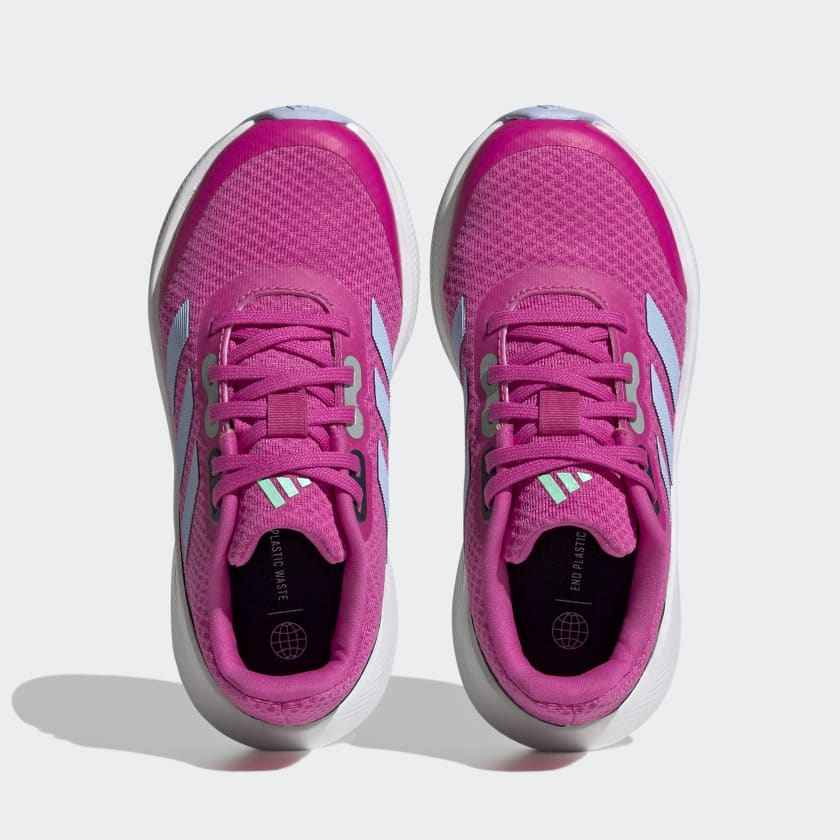 RunFalcon_3_Lace_Shoes_Pink_HP5837_02_standard_hover