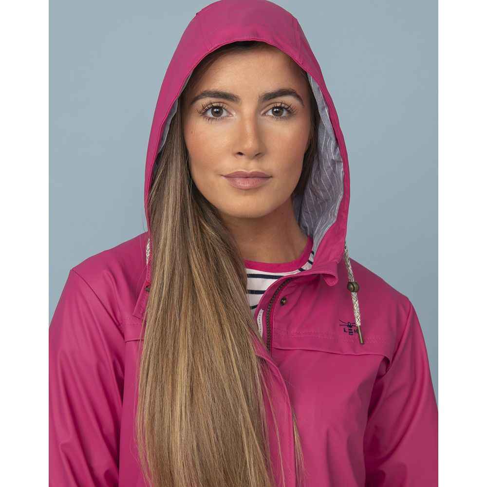 short_bowline_jacket_raspberry_modelled_2_resize