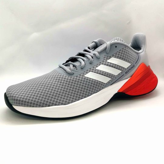 Adidas Response Grey Red SR Runners Mens