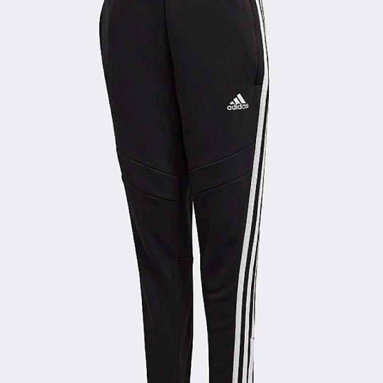 Adidas TIRO 19 French Terry Cotton Skinny Pants Black White Kids