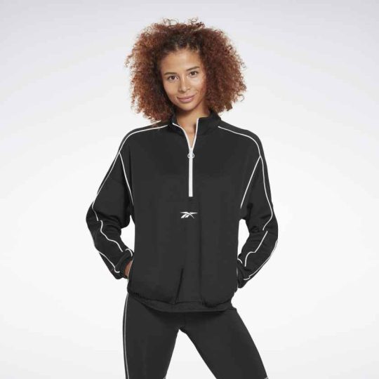 Reebok Workout Ready 1/4 Zip Sweatshirt Ladies