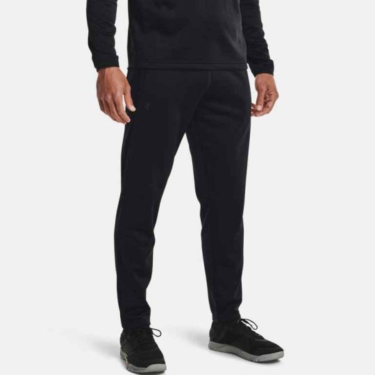 Under Armour Fleece Black Pants Mens