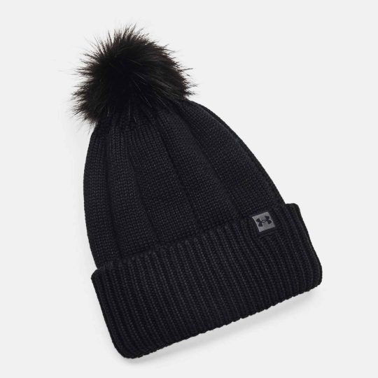 Under Armour Around Town ColdGear Infrared Beanie Bobble Hat