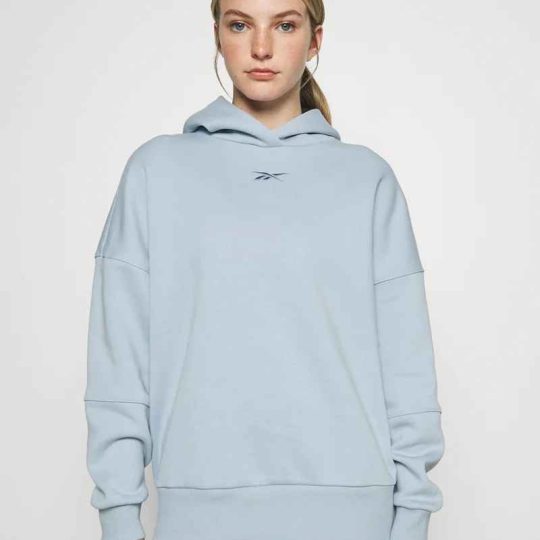 Reebok Oversized Baby Blue Hoody ladies