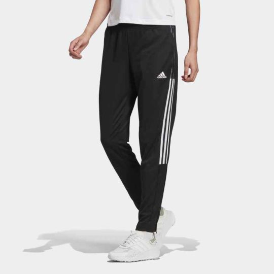 Adidas Tiro Black White Skinny Pants Mens