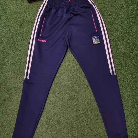 O Neills Limerick GAA Skinny Pants 227 Nevada Navy Pink Girls