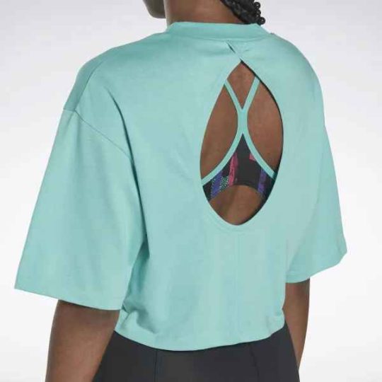 Reebok MYT Cut Back Tee Top Ladies