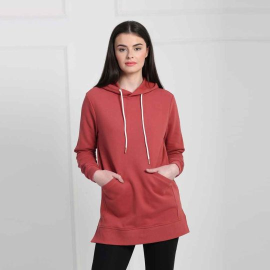 Relax & Renew Billy Longline Hood Terracota Ladies