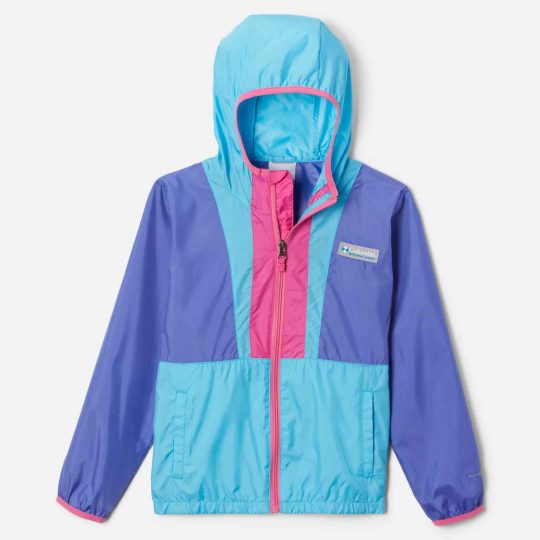 Columbia Youth Back Bowl Hooded Windbreaker Girls