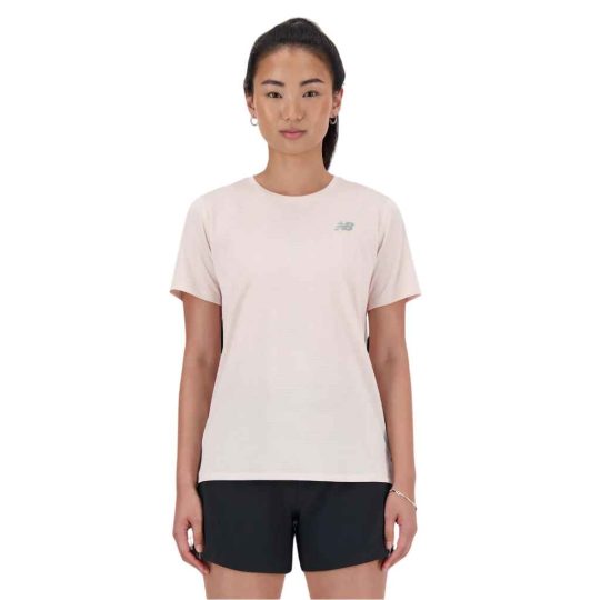 New Balance Sports Essentials Short Sleeve Tee Shirt Ladies