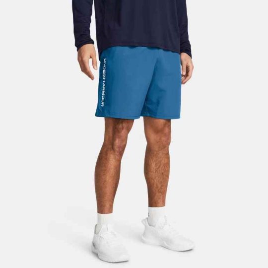 Under Armour Tech Woven Wordmark Shorts Blue Mens