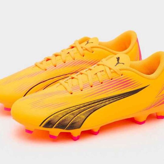Puma Ultra Play FG Football Boots Boys and Girls Kids Junior