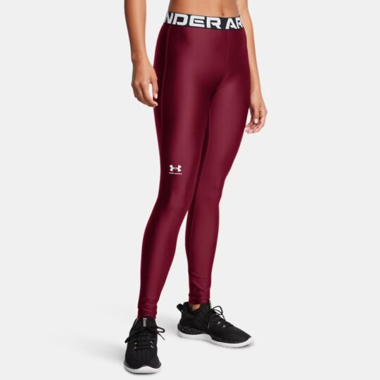 Under Armour Logo Wine HeatGear Leggings ladies