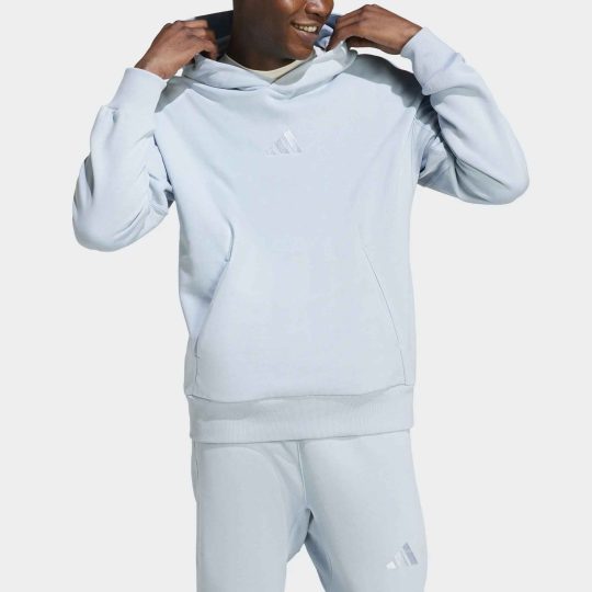 Adidas OverSized Blue Hoody Mens