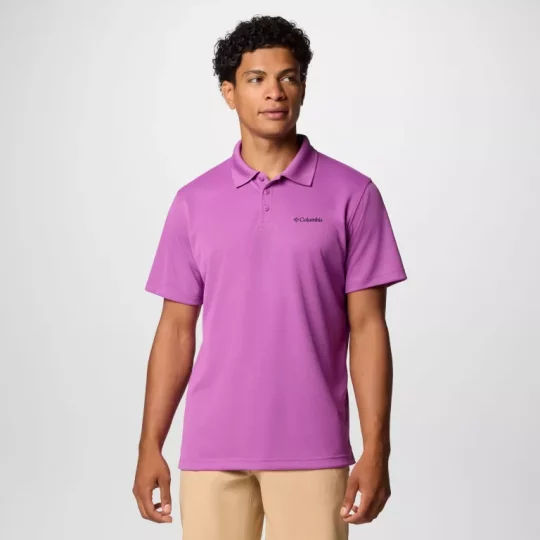 Columbia Utilizer™ Polo Purple tee Top Mens