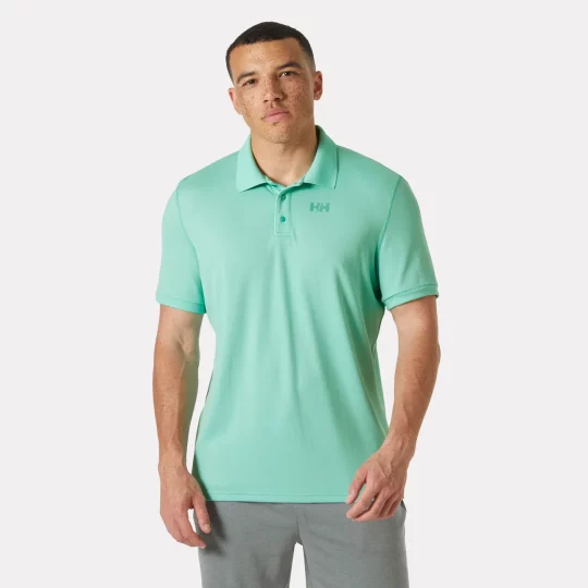 Helly Hansen LIFA Active Solen Polo Shirt Green Mens