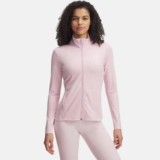 Under Armour Motion Pink Full Zip Top Jacket Ladies