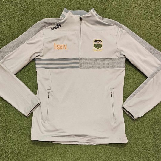 O'Neills Tipperary GAA Nepal Brushed Half Zip Top Blue / Light Blue Boys and Girls Kids