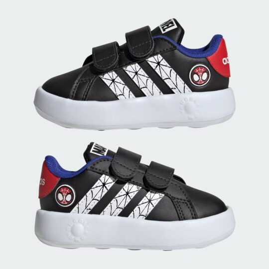 Adidas Marvel Grand Court Spider-Man Running Runners  Shoes Infant Boys and Girls Kids