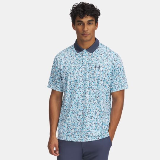 Under Armour Matchplay Printed Golf Polo Mens