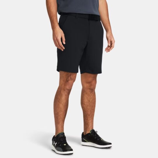 Under Armour Matchplay Tapered Golf Tapered Short Black 9 inch Mens