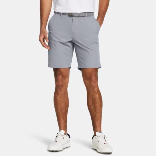 Under Armour Matchplay Tapered Grey Golf Shorts Mens