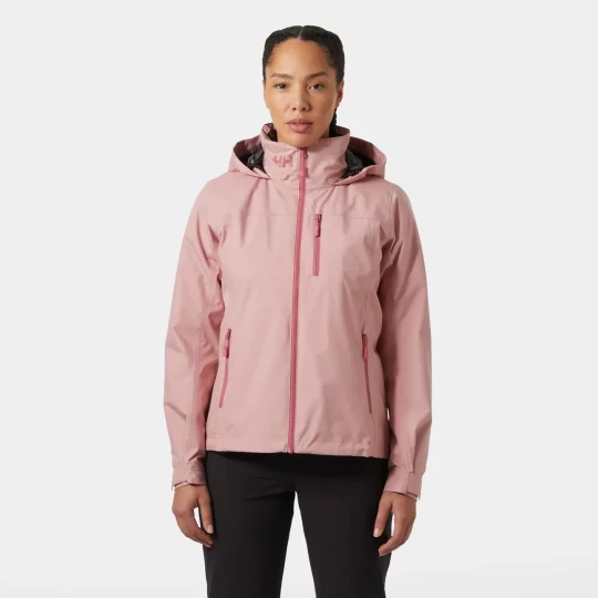 Helly Hansen Crew Hooded Midlayer Sailing   WaterProof 2.0 Pink Ladies