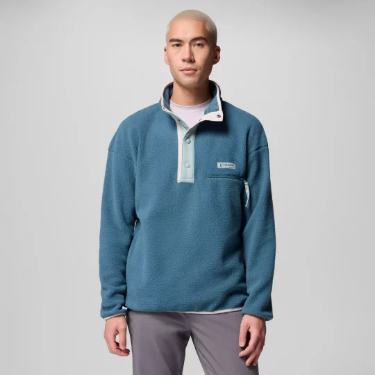 Columbia Helvetia™ Streetwear Fleece Baby Blue Mens