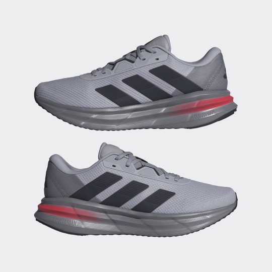 Adidas Galaxy 7 Running Runner Grey Red Mens