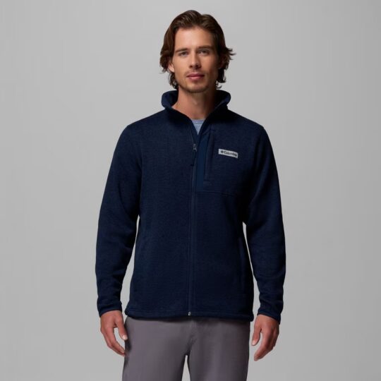 Columbia Sweater Weather II Fleece Jacket Navy Mens
