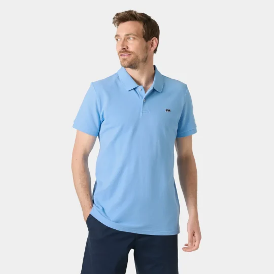 Helly Hansen Hudson Polo Baby Blue Mens