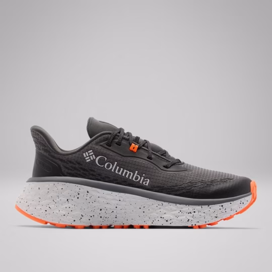 Columbia Konos Trillium Trail Running Runner Grey Orange Mens